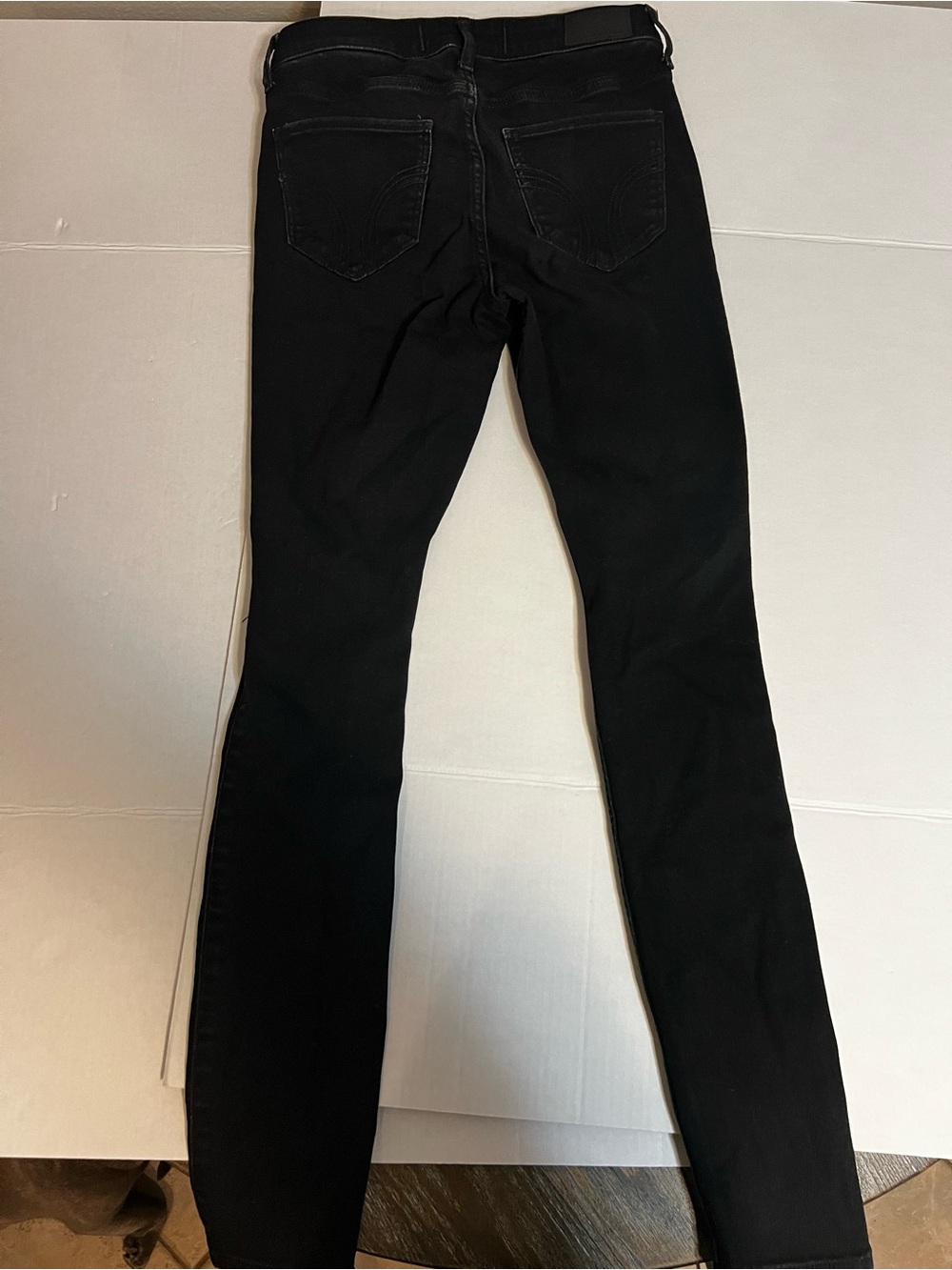 Hollister Women's Black Skinny Jeans - Slim Fit Stretch